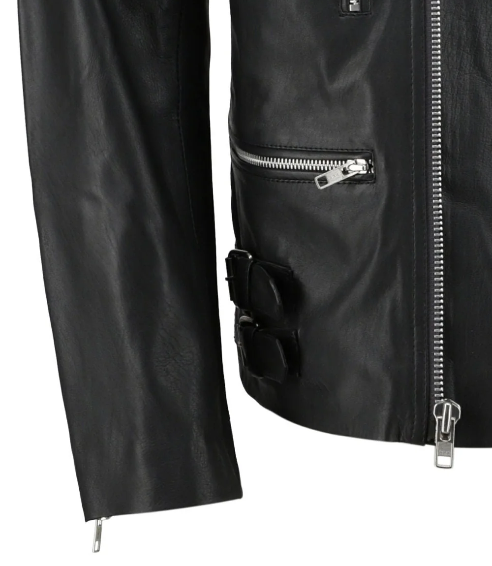 Fight Club Inspired Tyler Durden Mayhem Rider Leather Jacket