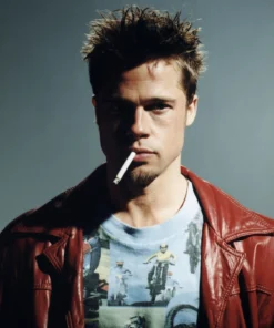 Fight Club Tyler Durden leather jacket