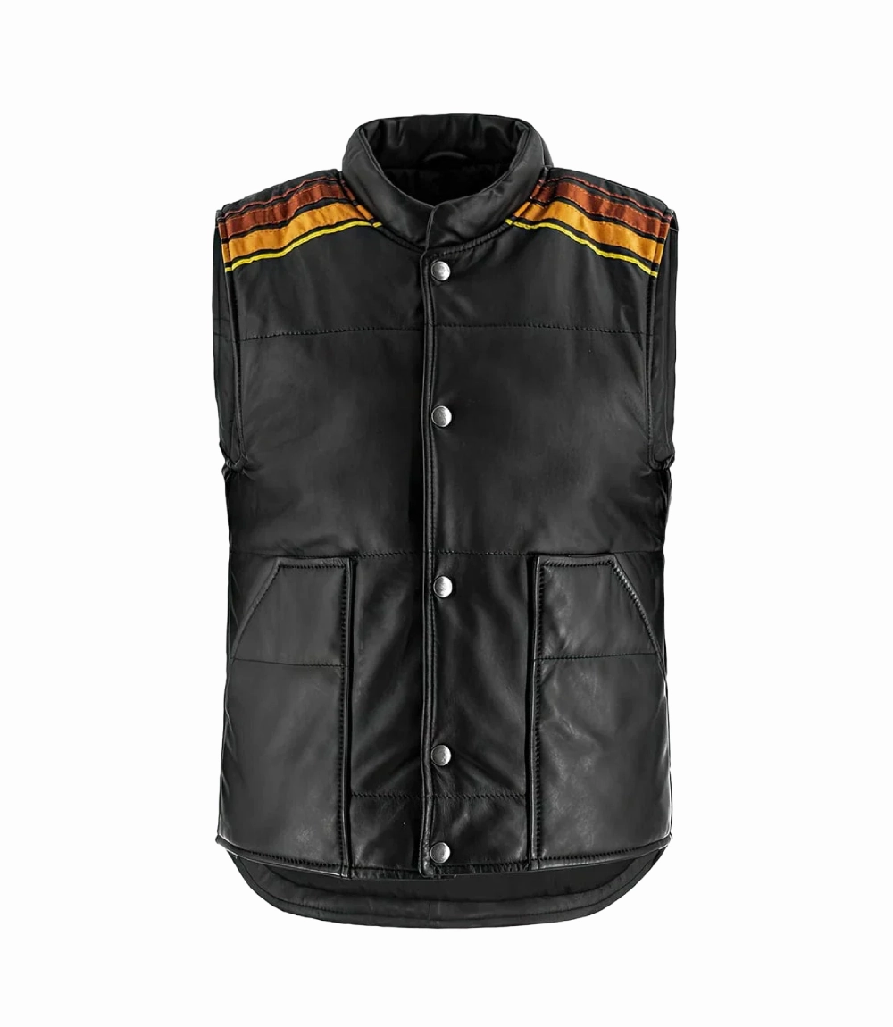 Tyler Durden Signature Leather Vest (2)