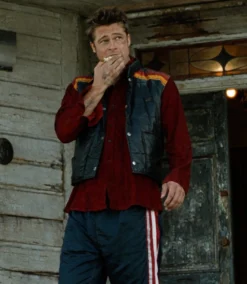 Tyler Durden Signature Leather Vest Fight Club