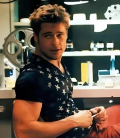 Tyler Durden Stars T-Shirt – Fight Club Inspired Tee - Image 4