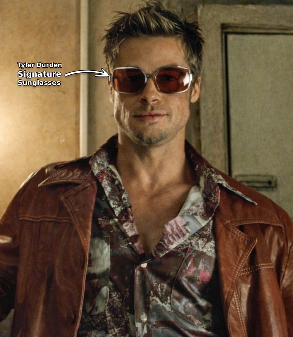 Tyler Durden Signature Sunglasses Fight Club